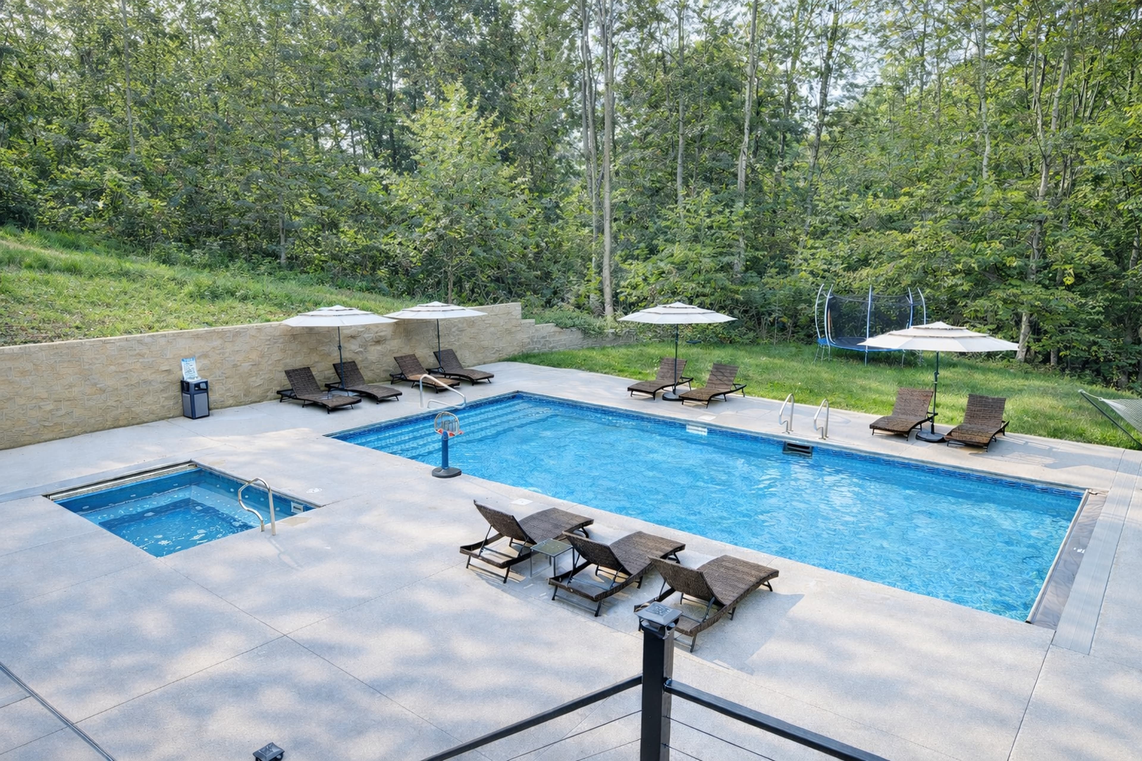 Pool area